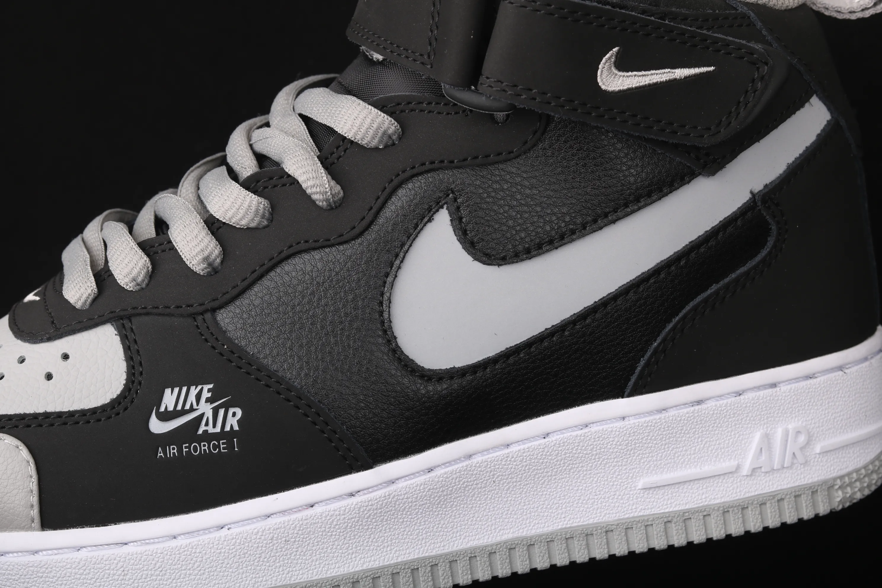 All categories Nk Air Force 1 Air Force series Nk Air Force 1 Mid Air Force mid-top Nk Air Force 1 Mid "Shadow Grey" Shadow Gray Air Force One Chinese casual sneakers BQ6819-008